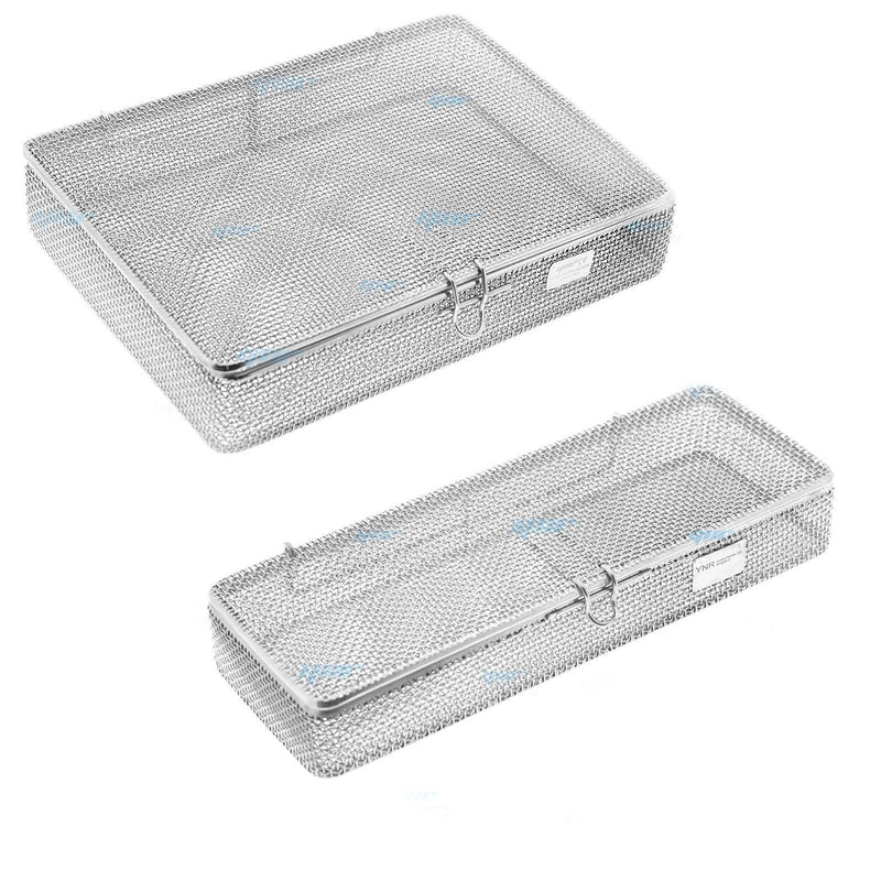 YNR England Sterilisation Cassette Tray Autoclave Sterilizer Perforated Mesh Box