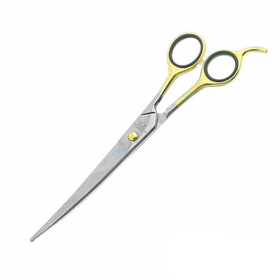 YNR England Professional Dog Grooming Scissors Shear Curved 8.5" Japanese SS 1