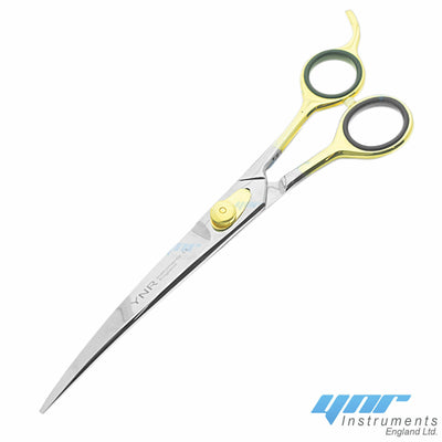 YNR England Professional Dog Grooming Scissors Shear Curved 8.5" Japanese SS 1
