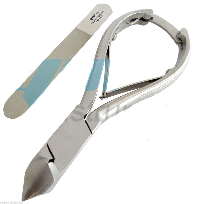 Toe Nail Clippers Cutter Nipper Thick Nails Diamond Deb Podiatry Pedicure Kit CE