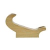 YNR® Light-Walnut Wooden Shaving Razor Stand | YNR Instruments