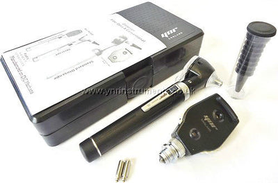 YNR LED F.O Otoscope Ophthalmoscope Opthalmoscope ENT Diagnostic Examination Set