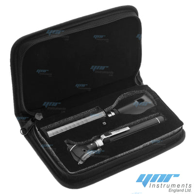 YNR LED F.O Otoscope Ophthalmoscope Opthalmoscope ENT Diagnostic Examination Set
