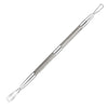 YNR® Professional Blackheads Whiteheads Comedone Remover Extractor Facial Tool Flat and Round Wired Ends Surgical Stainless Steel