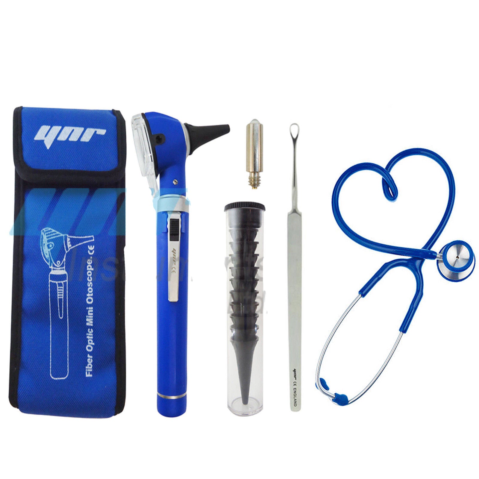 YNR® Otoscope Stethoscope Ear Wax Remover Medical ENT EM – YNR Instruments