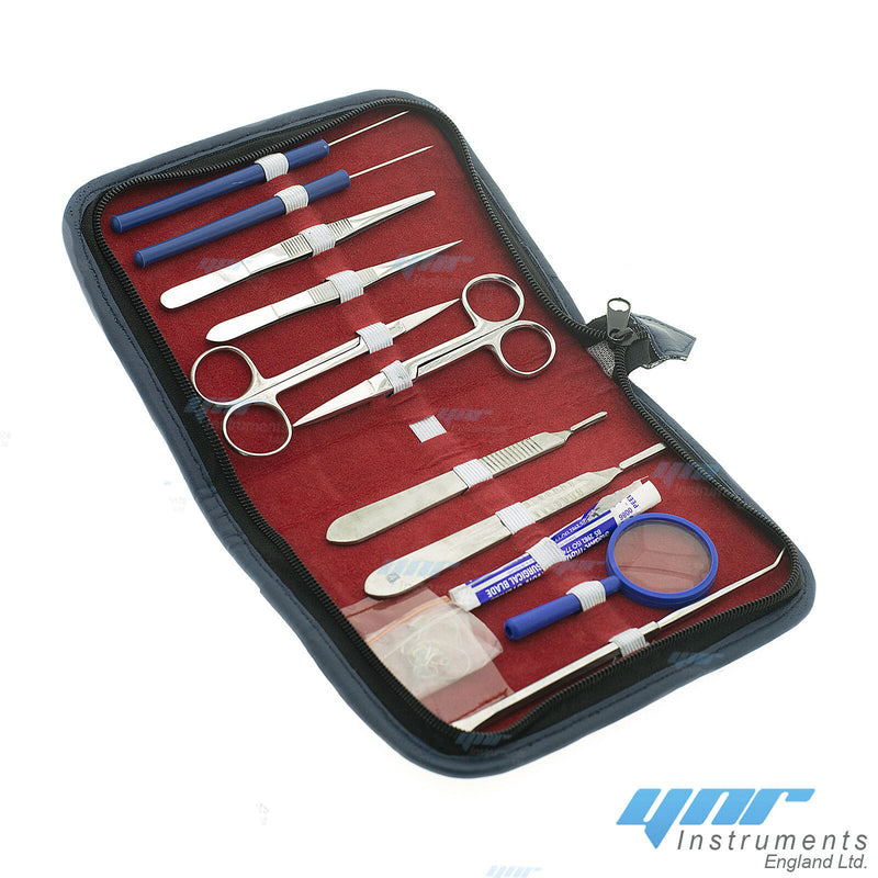 YNR 13 PCs STUDENT DISSECTING KIT VETERINARY SURGICAL DIAGNOSTIC EXAMINATION CE