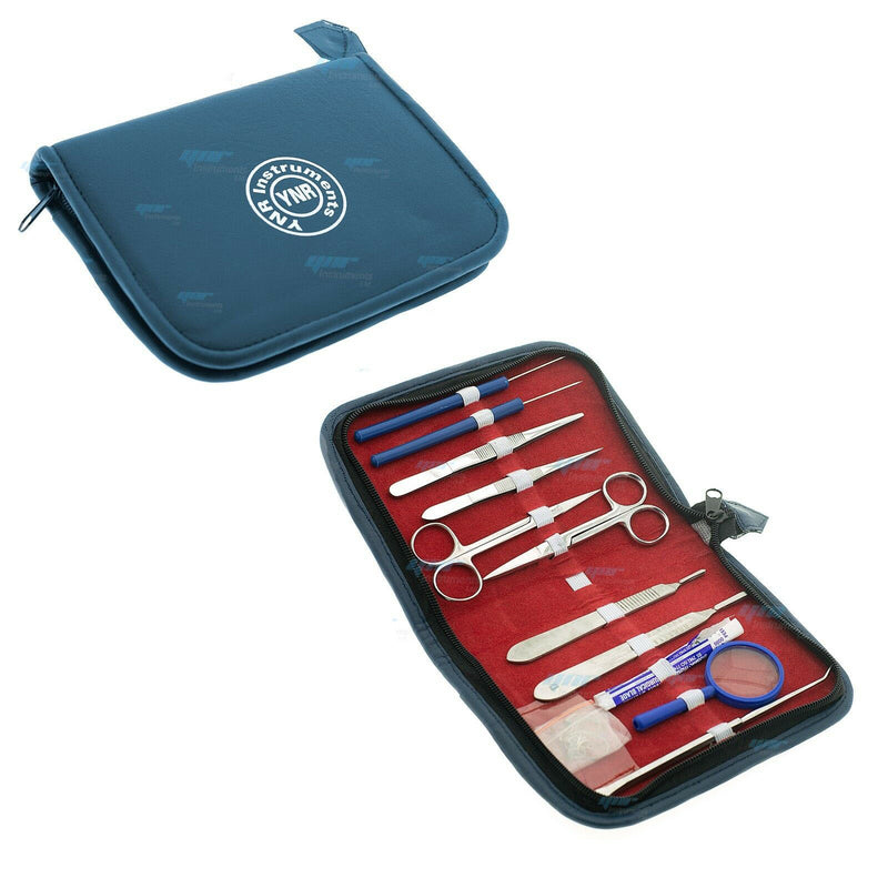 YNR 13 PCs STUDENT DISSECTING KIT VETERINARY SURGICAL DIAGNOSTIC EXAMINATION CE