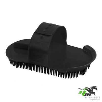 Plastic Curry Comb with Adjustable Strap Horse Pony Care Grooming - Two Sizes
