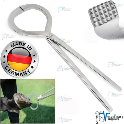 YNR England 13" Hoof Testers Stainless Steel Farriers Tools Equine Equipments CE