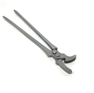YNR England Jaw Nail Clincher Silver Farriers Vet Tools Livestock Farming CE
