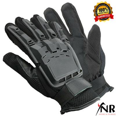 Paintball Gloves Full Finger Armour Protective Motocross Airsoft Tactical GLOVES