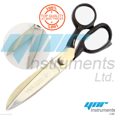 YNR QUALITY UPHOLSTERY TAILOR SCISSORS MATERIAL FABRIC DRESSMAKING CUTTER SHEARS