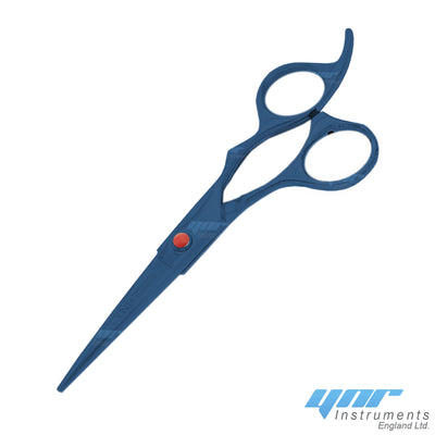 YNR 6" Professional Hairdressing Scissors 6 inch, Blue Shears