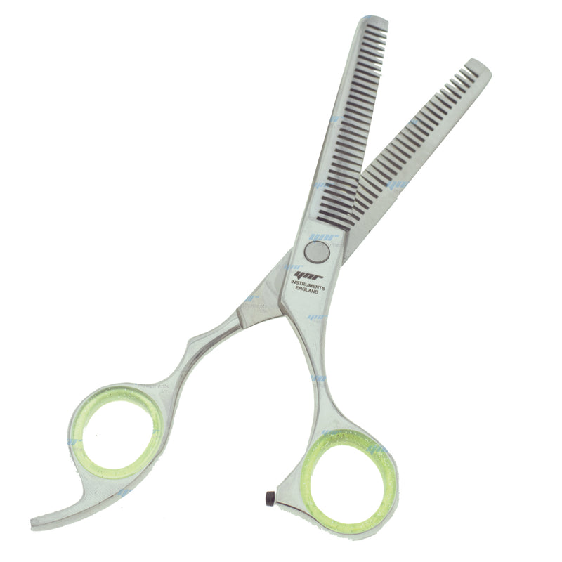 Professional Hairdressing Scissors Barber Hair 4.5" Matte Silver SMALL SIZE