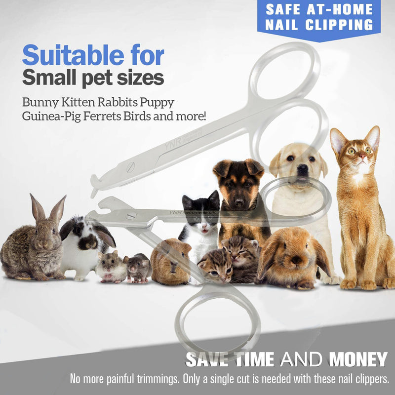 Pet Nail Clippers For Dog Cat Rabbit Grooming Claw Trimmers Scissors Cutter