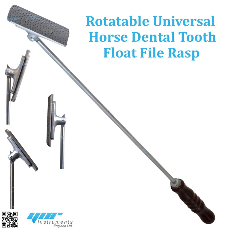 YNR Universal Horse Dental Tooth Float File Rasp 26” 66cm, Veterinary Instrument