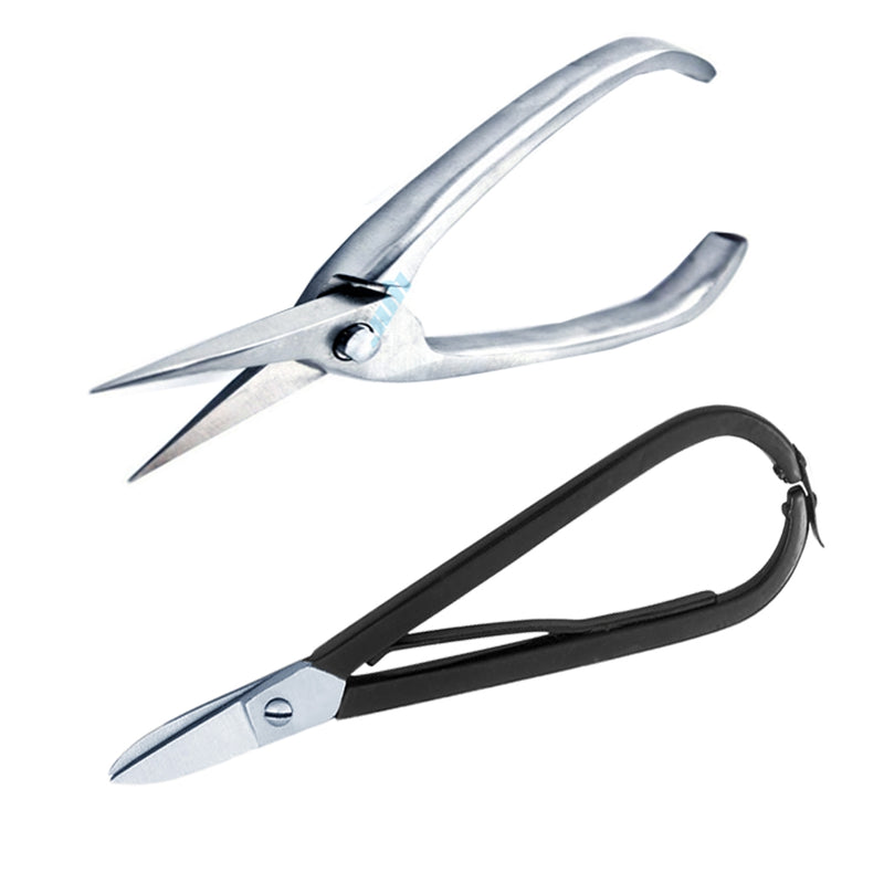 METAL TIN SNIPS  JEWELLERS CUTTING SHEARS CRAFTS WIRE WORK STRAIGHT IN 4 STYLES