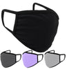 Cotton Face Mask Protective Covering Mouth Masks Washable Reusable Black LOT UK