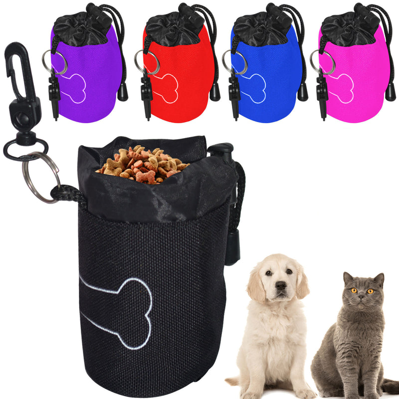 Puppy Pet Dog Obedience Training Treat Feed Bait Food Snack Pouch Belt Bags UK