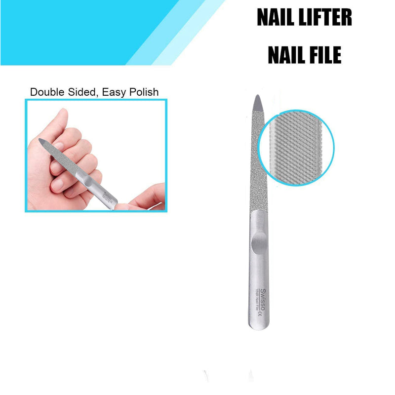 Ingrown Toenail, Ingrowing Toenail File, Professional Nail Care, Set 5PCS, Stainless Steel, Manicure Pedicure Set, Nail Nipper Nail Slider Nail File and Ingrown Toe Tool