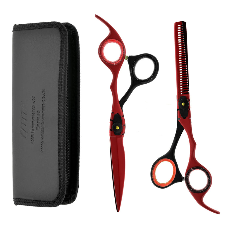 Hairdressing Scissors Barber Salon Hair Cutting & Thinning Shears Razor Sharp Set