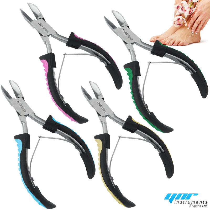 Chiropody TOE NAIL CLIPPERS For Thick Nails - Podiatry Heavy Duty NAIL CUTTERS