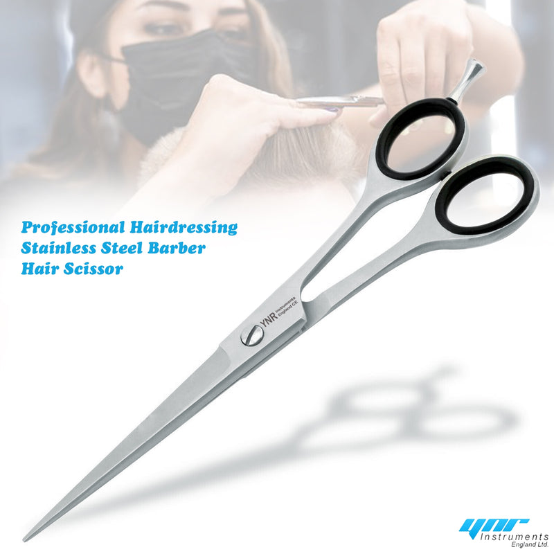 YNR® Professional Hairdressing Scissors Barber Hair Cutting Sharp Razor Right Hand Scissors Rings