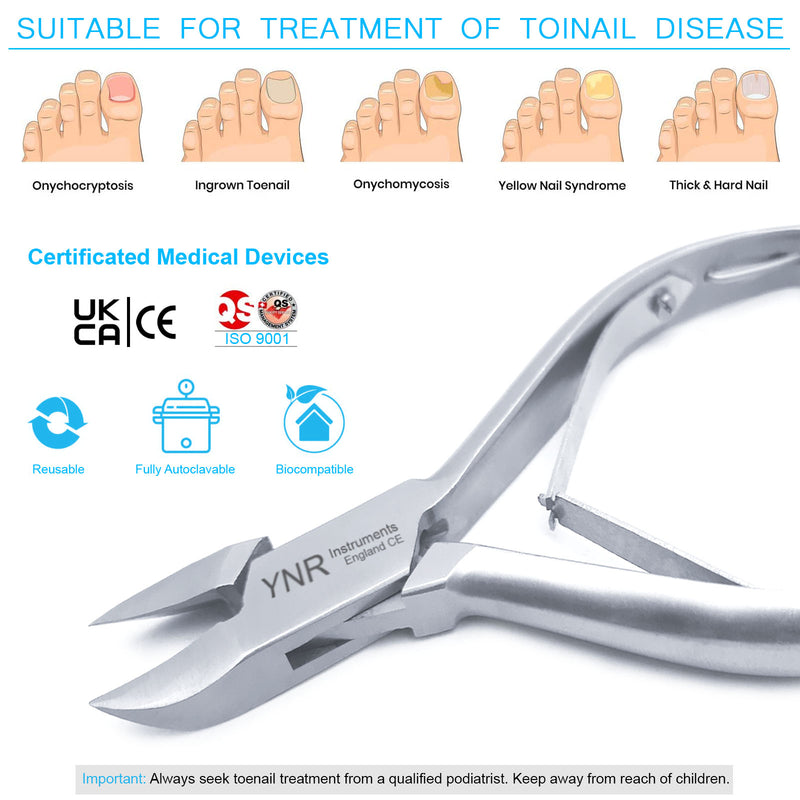 Ingrown Toenail, Professional Nail Care, Stainless Steel, Manicure Pedicure, Nail Nipper Tool