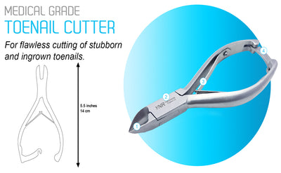 Ingrown Toenail, Professional Nail Care, Stainless Steel, Manicure Pedicure, Nail Nipper Tool