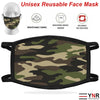 Face Mask Washable Breathable Reusable Adult Mouth Protection Cover Shield Design