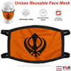 Face Mask Washable Breathable Reusable Adult Mouth Protection Cover Shield Design