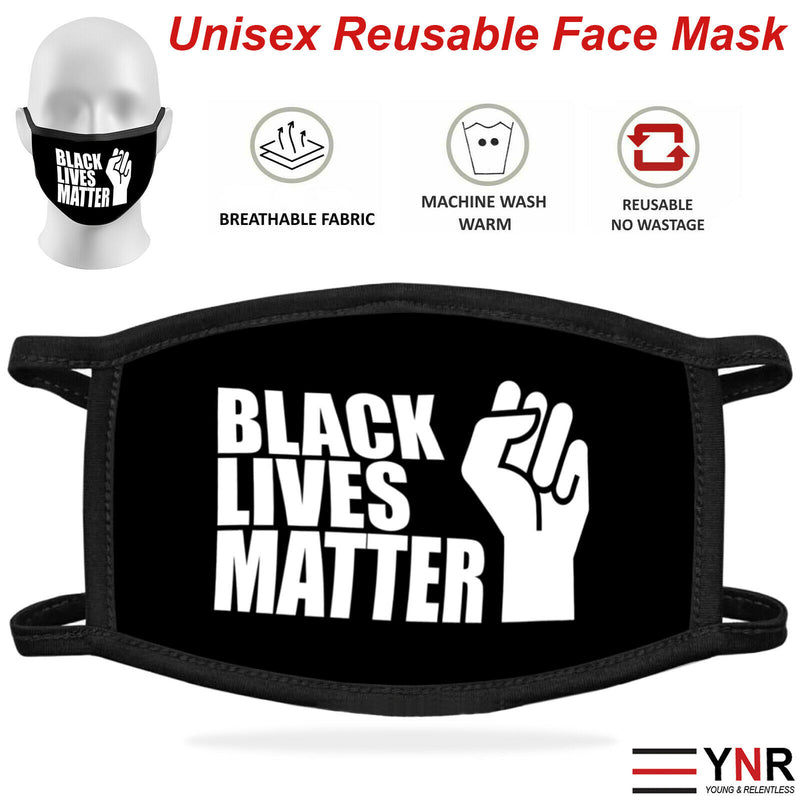 Face Mask Washable Breathable Reusable Adult Mouth Protection Cover Shield Design