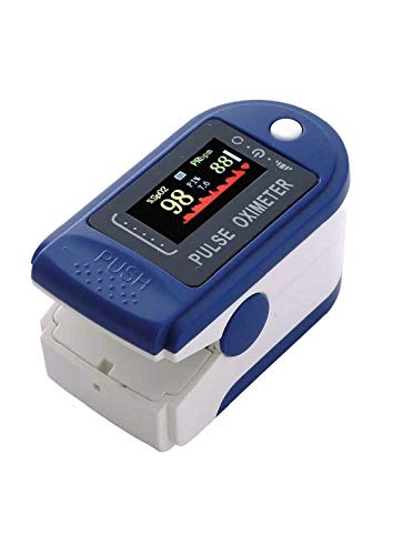 Fingertip Pulse Oximeter SpO2 Finger PR Monitor Digital Thermometer Fre Battries