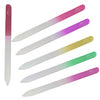 Glass Fingernail Files for Professional Manicure Nail Care - Crystal Files, File for Women Nail Accessories