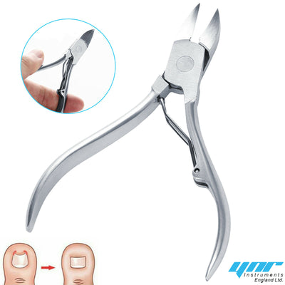 Toe Nail Clippers Cutters Nippers Chiropody Heavy Duty Thick Fungus Ingrown Set