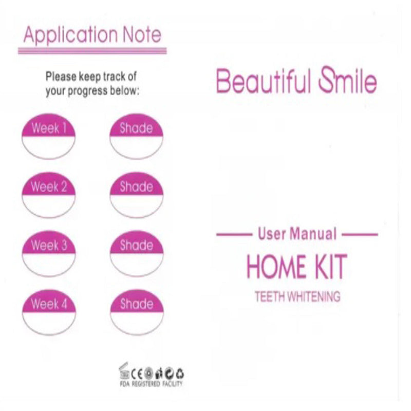 Teeth Whitening Kit Dentist Approved - Teeth Whitening Trays Gel White Smile 3X Teeth White Gel Removes Stains - Teeth White - Smile