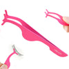 Eyelash Tweezers False Eyelashes Fake Lashes Applicator  Tool With Comb