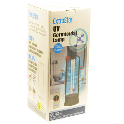 36W UV Germicidal Lamp Remote Control UV Sterilization Lights Disinfection Lamp