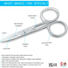 Professional Finger Toe Nail Scissors Extra Sharp Arrow Steel Manicure Cuticle NAIL