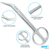 Extra Long Toe Nail Scissors Clippers Cutters Back Ache Pain Chiropody Podiatry