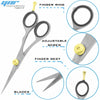 YNR® Hairdressing Scissors Cutting Shears Cutting Blades Thinning Serrated Salon