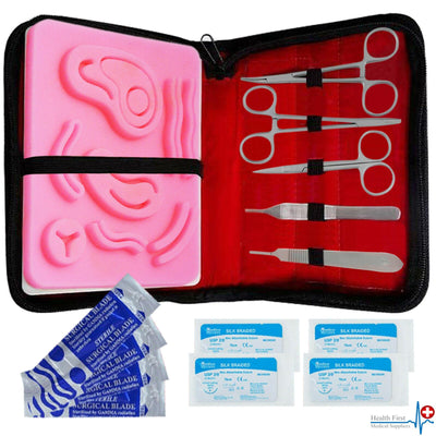 Suture Practice Kit Medical Students Dental Veterinarian Surgical Training Tools