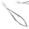 Professional Eyebrow Trimming Spring Scissor Hair Remover Facial Hair Steel Tool