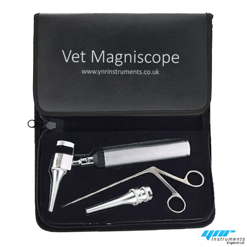 Vet Magniscope ENT Veterinary Otoscope Hartmann Speculum Set Medical Diagnostic Metal Specula