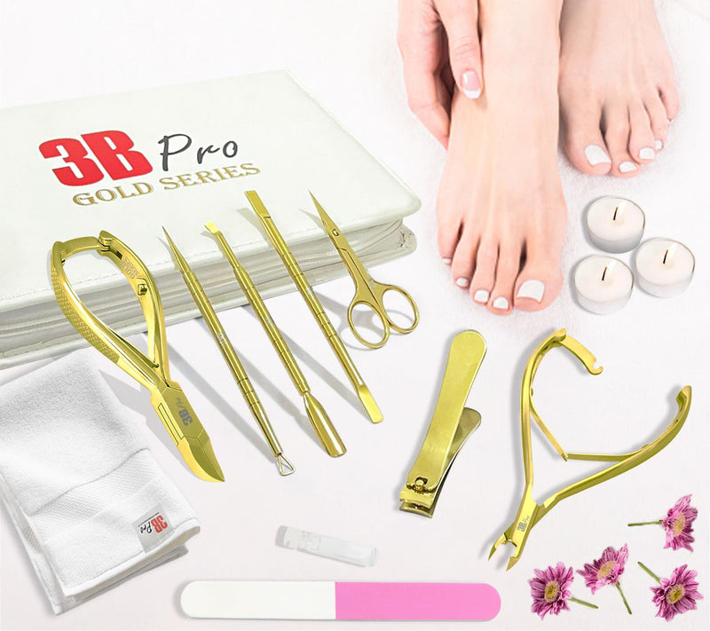 3B Pro Professional Beauty Manicure Kit - Chiropody Podiatry Ingrowing Ingrown Thick Toenail Surgery Tools