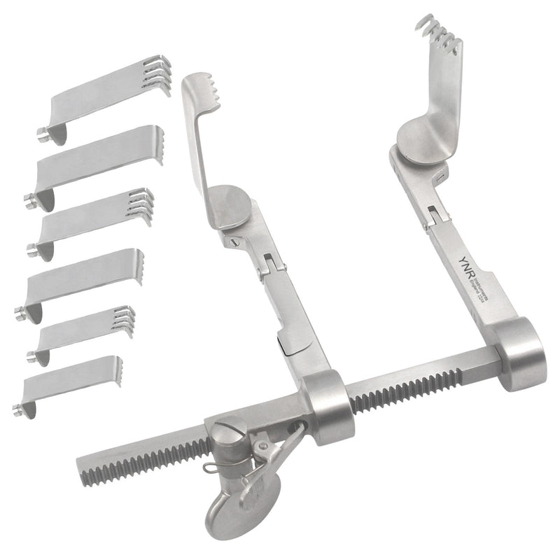 YNR Adjustable Caspar Retractor Complete Spine Surgical Instruments CE