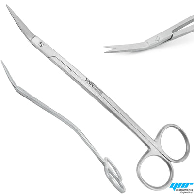 Dean Scissors Angled 17cm Surgical Veterinary Dental Orthopedic Instruments CE
