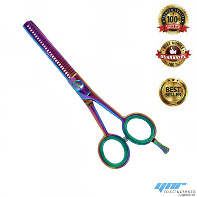 Hairdressing Scissors | 5.5 Inch Hair Scissors Thinning Scissors Set | Stainless Steel Razor Edge Blades | Barber Hair Cutting Professional