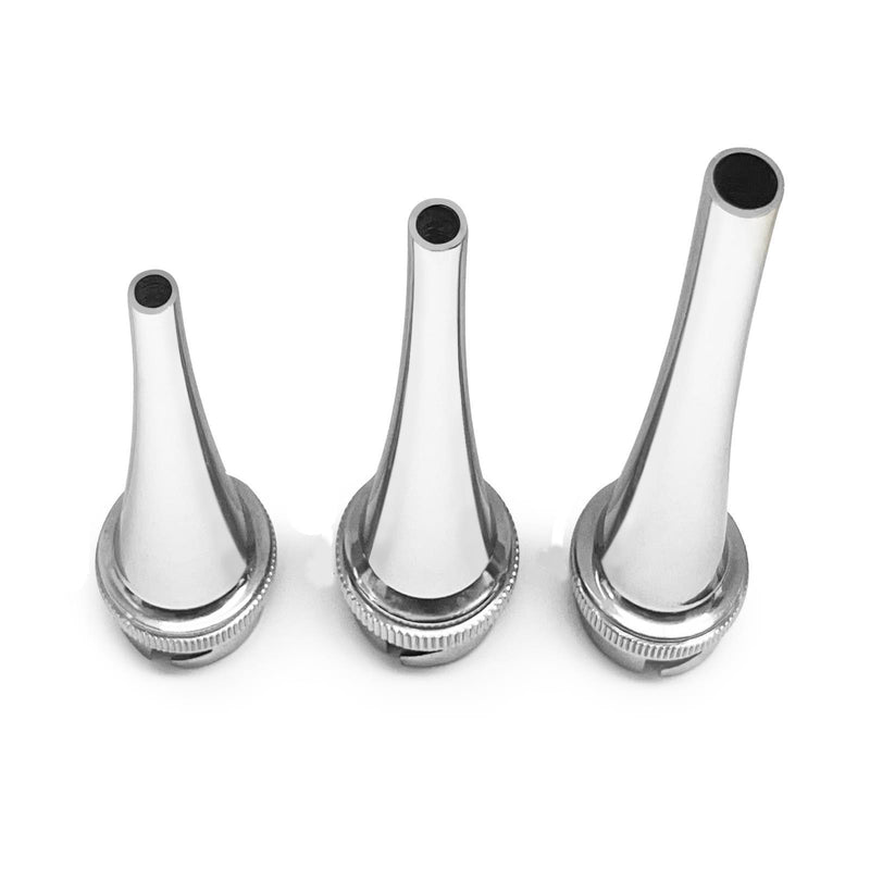YNR Magniscope Hartman Ear Metal Specula ENT Diagnostic Medical Equipment Surgical Stainless Steel 3 Pcs Set