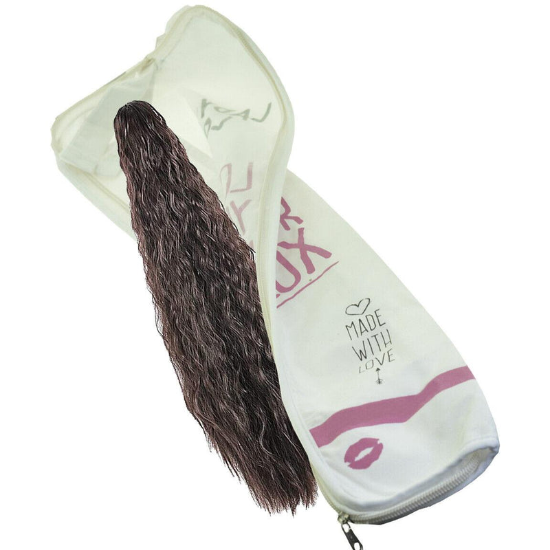 1/2Pcs Foldable Wig Storage Bag Hair Tools Hair Hanger Hanging Pouch Organizer